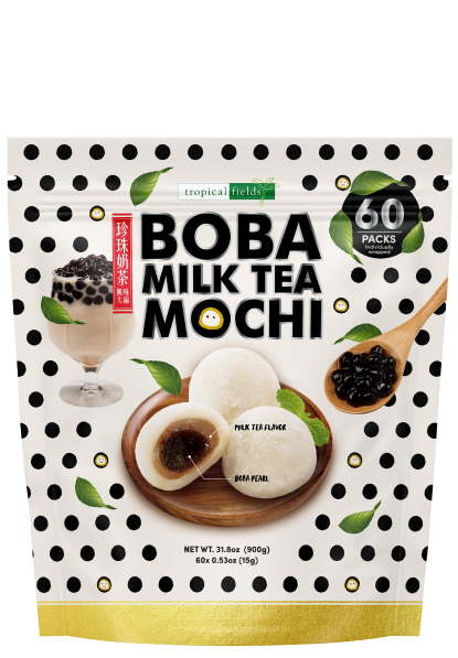 Boba Milk Tea Mochi