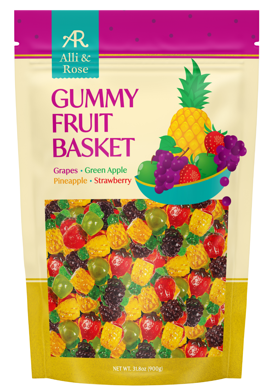 Gummy Fruit Basket