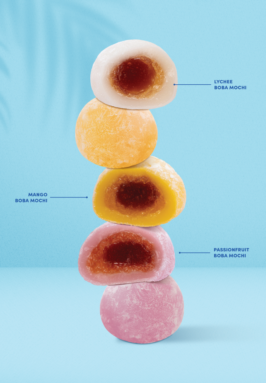 Tropical Fruity Boba Mochi Alli Rose