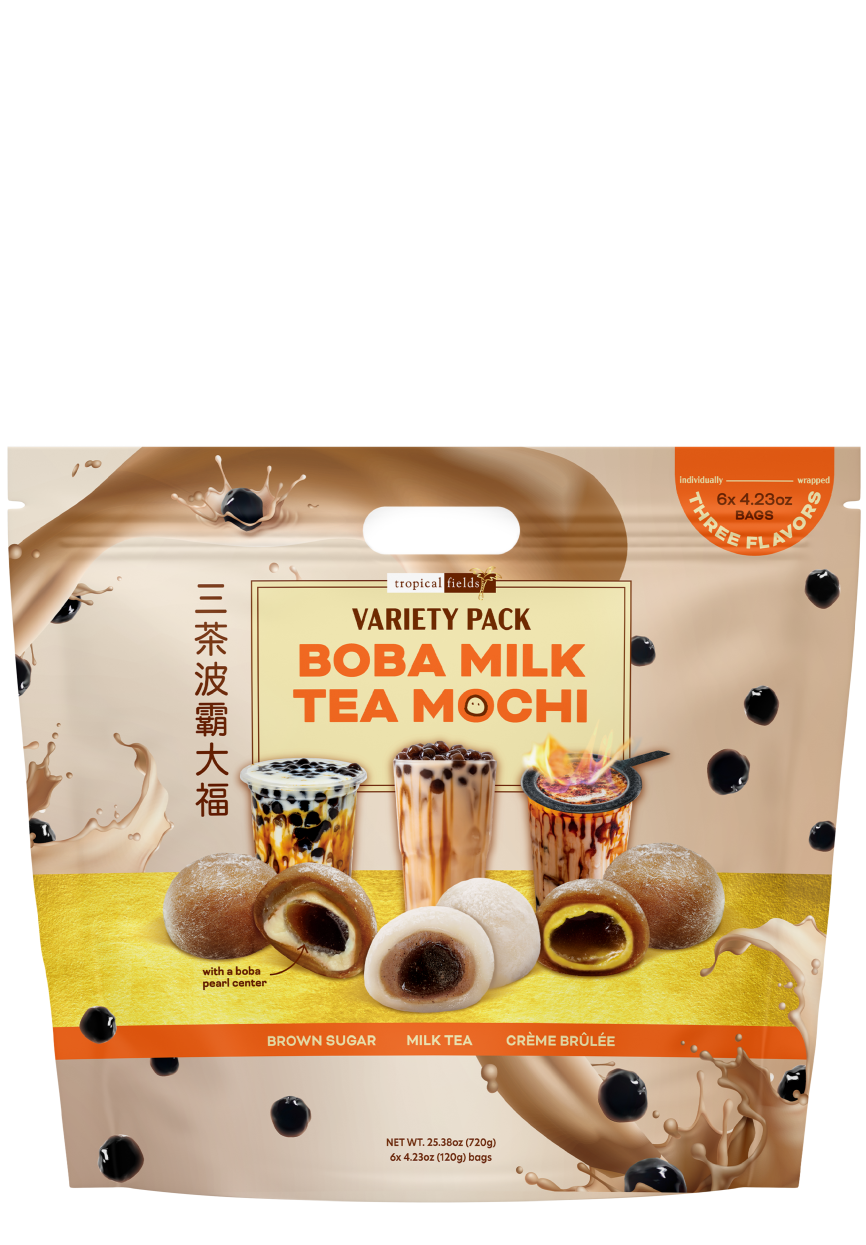 Variety Pack Boba Milk Tea Mochi